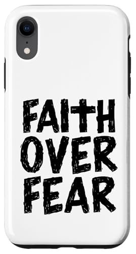 Faith Over Fear Hülle für iPhone XR Faith Over Fear Hülle für iPhone XR von Geschenke des christlichen Christentums
