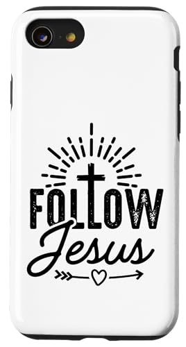 Follow Jesus Hülle für iPhone SE (2020) / 7 / 8 von Geschenke des christlichen Christentums