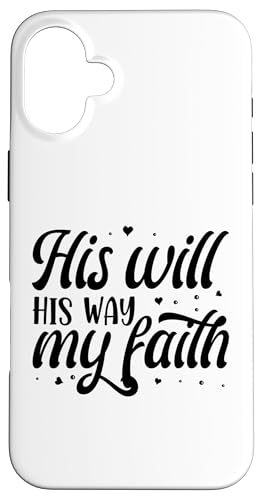 His Will His Way My Faith Hülle für iPhone 16 Plus His Will His Way My Faith Hülle für iPhone 16 Plus von Geschenke des christlichen Christentums