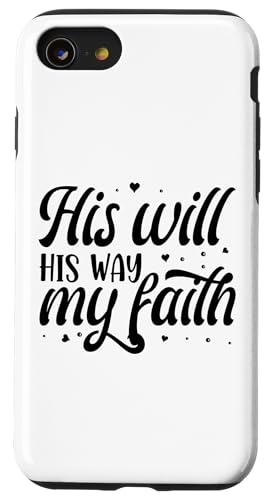 His Will His Way My Faith Hülle für iPhone SE (2020) / 7 / 8 von Geschenke des christlichen Christentums