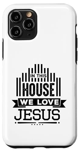In This House We Love Jesus Hülle für iPhone 11 Pro In This House We Love Jesus Hülle für iPhone 11 Pro von Geschenke des christlichen Christentums