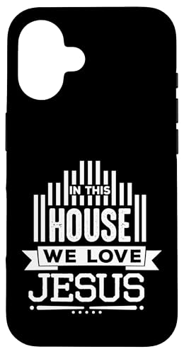In This House We Love Jesus Hülle für iPhone 16 In This House We Love Jesus Hülle für iPhone 16 von Geschenke des christlichen Christentums