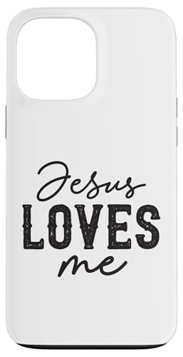 Jesus Loves Me Hülle für iPhone 13 Pro Max Jesus Loves Me Hülle für iPhone 13 Pro Max von Geschenke des christlichen Christentums