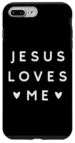 Jesus Loves Me Hülle für iPhone 7 Plus/8 Plus Jesus Loves Me Hülle für iPhone 7 Plus/8 Plus von Geschenke des christlichen Christentums