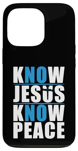 Know Jesus Know Peace Hülle für iPhone 13 Pro Know Jesus Know Peace Hülle für iPhone 13 Pro von Geschenke des christlichen Christentums
