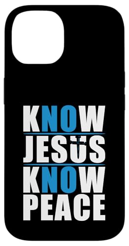 Know Jesus Know Peace Hülle für iPhone 14 Know Jesus Know Peace Hülle für iPhone 14 von Geschenke des christlichen Christentums