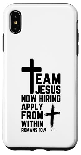 Team Jesus Now Hiring Apply From Within Hülle für iPhone XS Max Team Jesus Now Hiring Apply From Within Hülle für iPhone XS Max von Geschenke des christlichen Christentums