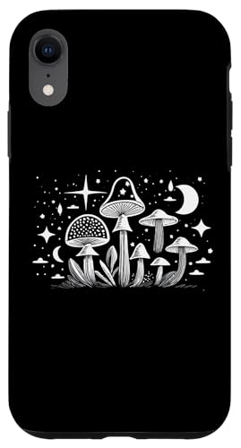 Hülle für iPhone XR Goblincore Aesthetic Dark Academia Cottagecore Mushroom von Geschenke für Pilzsammler Pilze Cottagecore Fungi