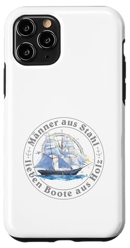Kapitän Segel Geschenk Männer aus Stahl liebe Boote aus Holz Hülle für iPhone 11 Pro Kapitän Segel Geschenk Männer aus Stahl liebe Boote aus Holz Hülle für iPhone 11 Pro von Geschenke für Segler & Motorbootfahrer Wassersport