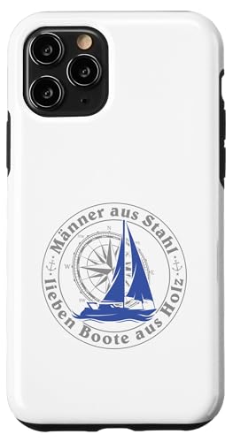 Kapitän Segel Geschenk Männer aus Stahl liebe Boote aus Holz Hülle für iPhone 11 Pro Kapitän Segel Geschenk Männer aus Stahl liebe Boote aus Holz Hülle für iPhone 11 Pro von Geschenke für Segler & Motorbootfahrer Wassersport