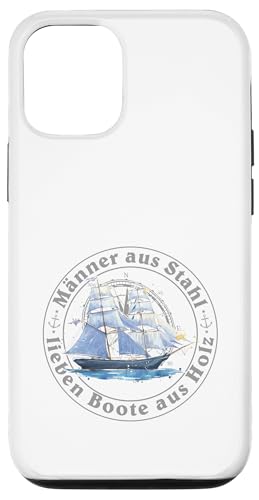 Kapitän Segel Geschenk Männer aus Stahl liebe Boote aus Holz Hülle für iPhone 12/12 Pro Kapitän Segel Geschenk Männer aus Stahl liebe Boote aus Holz Hülle für iPhone 12/12 Pro von Geschenke für Segler & Motorbootfahrer Wassersport