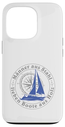 Kapitän Segel Geschenk Männer aus Stahl liebe Boote aus Holz Hülle für iPhone 13 Pro Kapitän Segel Geschenk Männer aus Stahl liebe Boote aus Holz Hülle für iPhone 13 Pro von Geschenke für Segler & Motorbootfahrer Wassersport
