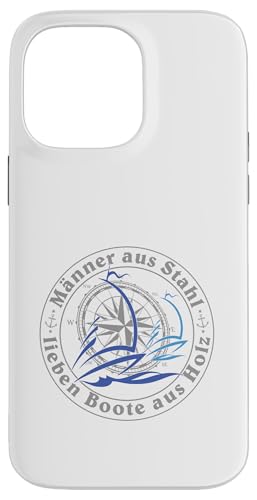 Kapitän Segel Geschenk Männer aus Stahl liebe Boote aus Holz Hülle für iPhone 14 Pro Max Kapitän Segel Geschenk Männer aus Stahl liebe Boote aus Holz Hülle für iPhone 14 Pro Max von Geschenke für Segler & Motorbootfahrer Wassersport