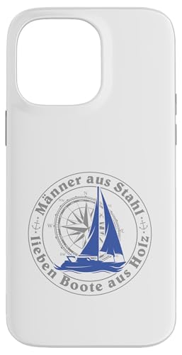 Kapitän Segel Geschenk Männer aus Stahl liebe Boote aus Holz Hülle für iPhone 14 Pro Max Kapitän Segel Geschenk Männer aus Stahl liebe Boote aus Holz Hülle für iPhone 14 Pro Max von Geschenke für Segler & Motorbootfahrer Wassersport