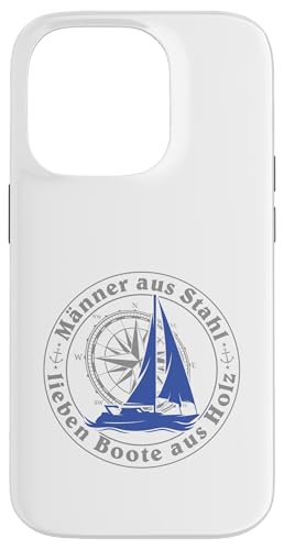 Kapitän Segel Geschenk Männer aus Stahl liebe Boote aus Holz Hülle für iPhone 14 Pro Kapitän Segel Geschenk Männer aus Stahl liebe Boote aus Holz Hülle für iPhone 14 Pro von Geschenke für Segler & Motorbootfahrer Wassersport