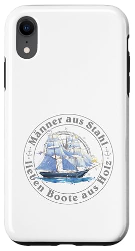 Kapitän Segel Geschenk Männer aus Stahl liebe Boote aus Holz Hülle für iPhone XR Kapitän Segel Geschenk Männer aus Stahl liebe Boote aus Holz Hülle für iPhone XR von Geschenke für Segler & Motorbootfahrer Wassersport