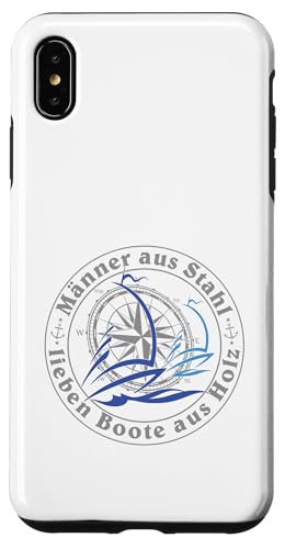 Kapitän Segel Geschenk Männer aus Stahl liebe Boote aus Holz Hülle für iPhone XS Max Kapitän Segel Geschenk Männer aus Stahl liebe Boote aus Holz Hülle für iPhone XS Max von Geschenke für Segler & Motorbootfahrer Wassersport