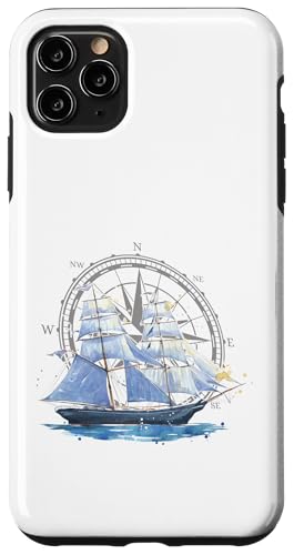 Kapitän Segler Geschenk für Wassersportler Segel Windrose Hülle für iPhone 11 Pro Max Kapitän Segler Geschenk für Wassersportler Segel Windrose Hülle für iPhone 11 Pro Max von Geschenke für Segler & Motorbootfahrer Wassersport