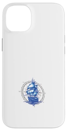 Kapitän Segler Geschenk für Wassersportler Segel Windrose Hülle für iPhone 14 Plus Kapitän Segler Geschenk für Wassersportler Segel Windrose Hülle für iPhone 14 Plus von Geschenke für Segler & Motorbootfahrer Wassersport