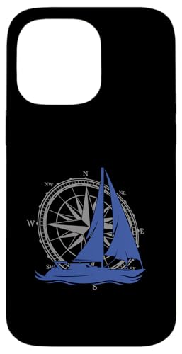 Kapitän Segler Geschenk für Wassersportler Segel Windrose Hülle für iPhone 14 Pro Max Kapitän Segler Geschenk für Wassersportler Segel Windrose Hülle für iPhone 14 Pro Max von Geschenke für Segler & Motorbootfahrer Wassersport