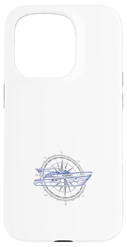 Kapitän Segler Geschenk für Wassersportler Segel Windrose Hülle für iPhone 15 Pro Kapitän Segler Geschenk für Wassersportler Segel Windrose Hülle für iPhone 15 Pro von Geschenke für Segler & Motorbootfahrer Wassersport