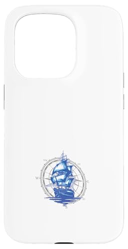 Kapitän Segler Geschenk für Wassersportler Segel Windrose Hülle für iPhone 15 Pro Kapitän Segler Geschenk für Wassersportler Segel Windrose Hülle für iPhone 15 Pro von Geschenke für Segler & Motorbootfahrer Wassersport