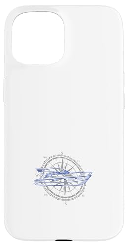 Kapitän Segler Geschenk für Wassersportler Segel Windrose Hülle für iPhone 15 Kapitän Segler Geschenk für Wassersportler Segel Windrose Hülle für iPhone 15 von Geschenke für Segler & Motorbootfahrer Wassersport