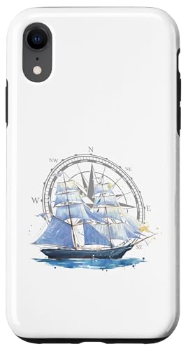 Kapitän Segler Geschenk für Wassersportler Segel Windrose Hülle für iPhone XR Kapitän Segler Geschenk für Wassersportler Segel Windrose Hülle für iPhone XR von Geschenke für Segler & Motorbootfahrer Wassersport
