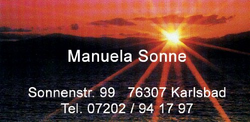 Visitenkarten"Abend-Sonne" mit Ihrer kompletten Adresse, 54 Stück, ca. 88 x 45 mm von Geschenke mit Namen