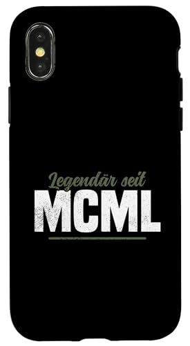 Lehrer Must Have MCML Jahrgang 1950 Party Geschichtslehrer Hülle für iPhone X/XS von Geschichtslehrer Geschenk & Lehrer Must Have