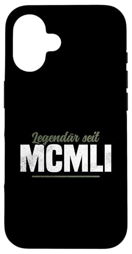 Lehrer Must Have MCMLI Jahrgang 1951 Party Geschichtslehrer Hülle für iPhone 16 Lehrer Must Have MCMLI Jahrgang 1951 Party Geschichtslehrer Hülle für iPhone 16 von Geschichtslehrer Geschenk & Lehrer Must Have