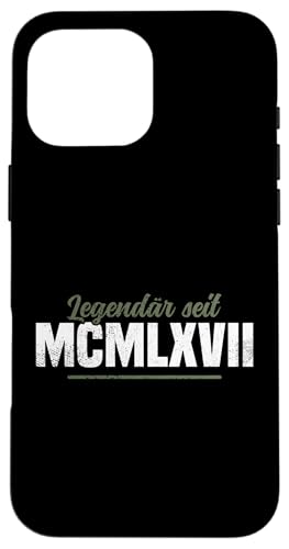 Lehrer Must Have MCMLXVII Jahrgang 1967 Geschichtslehrer Hülle für iPhone 16 Pro Max Lehrer Must Have MCMLXVII Jahrgang 1967 Geschichtslehrer Hülle für iPhone 16 Pro Max von Geschichtslehrer Geschenk & Lehrer Must Have