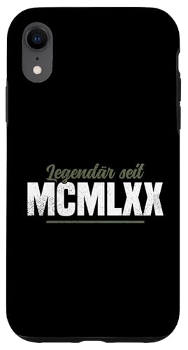 Lehrer Must Have MCMLXX Jahrgang 1970 Party Geschichtslehrer Hülle für iPhone XR Lehrer Must Have MCMLXX Jahrgang 1970 Party Geschichtslehrer Hülle für iPhone XR von Geschichtslehrer Geschenk & Lehrer Must Have