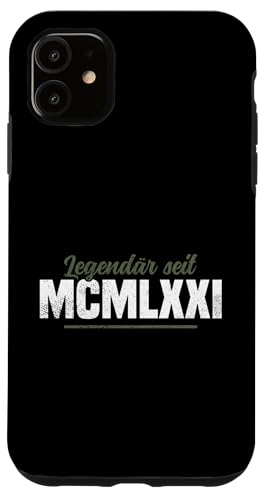Lehrer Must Have MCMLXXI Jahrgang 1971 Geschichtslehrer Hülle für iPhone 11 Lehrer Must Have MCMLXXI Jahrgang 1971 Geschichtslehrer Hülle für iPhone 11 von Geschichtslehrer Geschenk & Lehrer Must Have