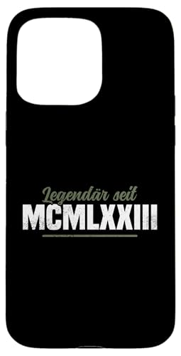Lehrer Must Have MCMLXXIII Jahrgang 1973 Geschichtslehrer Hülle für iPhone 15 Pro Max Lehrer Must Have MCMLXXIII Jahrgang 1973 Geschichtslehrer Hülle für iPhone 15 Pro Max von Geschichtslehrer Geschenk & Lehrer Must Have