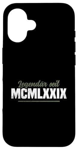 Lehrer Must Have MCMLXXIX Jahrgang 1979 Geschichtslehrer Hülle für iPhone 16 Lehrer Must Have MCMLXXIX Jahrgang 1979 Geschichtslehrer Hülle für iPhone 16 von Geschichtslehrer Geschenk & Lehrer Must Have