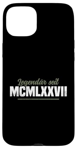 Lehrer Must Have MCMLXXVII Jahrgang 1977 Geschichtslehrer Hülle für iPhone 15 Plus Lehrer Must Have MCMLXXVII Jahrgang 1977 Geschichtslehrer Hülle für iPhone 15 Plus von Geschichtslehrer Geschenk & Lehrer Must Have
