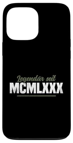 Lehrer Must Have MCMLXXX Jahrgang 1980 Geschichtslehrer Hülle für iPhone 13 Pro Max Lehrer Must Have MCMLXXX Jahrgang 1980 Geschichtslehrer Hülle für iPhone 13 Pro Max von Geschichtslehrer Geschenk & Lehrer Must Have