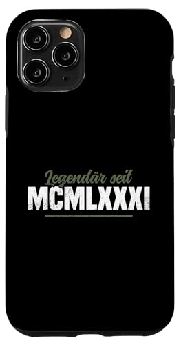 Lehrer Must Have MCMLXXXI Jahrgang 1981 Geschichtslehrer Hülle für iPhone 11 Pro Lehrer Must Have MCMLXXXI Jahrgang 1981 Geschichtslehrer Hülle für iPhone 11 Pro von Geschichtslehrer Geschenk & Lehrer Must Have