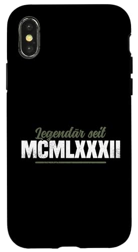 Lehrer Must Have MCMLXXXII Jahrgang 1982 Geschichtslehrer Hülle für iPhone X/XS Lehrer Must Have MCMLXXXII Jahrgang 1982 Geschichtslehrer Hülle für iPhone X/XS von Geschichtslehrer Geschenk & Lehrer Must Have