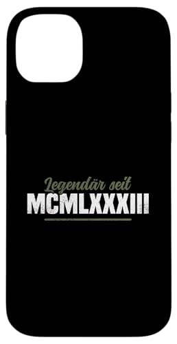 Lehrer Must Have MCMLXXXIII Jahrgang 1983 Geschichtslehrer Hülle für iPhone 14 Plus von Geschichtslehrer Geschenk & Lehrer Must Have