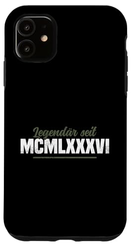 Lehrer Must Have MCMLXXXVI Jahrgang 1986 Geschichtslehrer Hülle für iPhone 11 Lehrer Must Have MCMLXXXVI Jahrgang 1986 Geschichtslehrer Hülle für iPhone 11 von Geschichtslehrer Geschenk & Lehrer Must Have