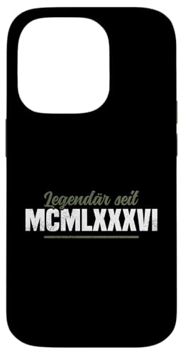 Lehrer Must Have MCMLXXXVI Jahrgang 1986 Geschichtslehrer Hülle für iPhone 14 Pro Lehrer Must Have MCMLXXXVI Jahrgang 1986 Geschichtslehrer Hülle für iPhone 14 Pro von Geschichtslehrer Geschenk & Lehrer Must Have