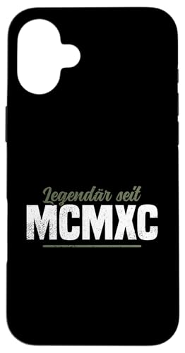 Lehrer Must Have MCMXC Jahrgang 1990 Party Geschichtslehrer Hülle für iPhone 16 Plus Lehrer Must Have MCMXC Jahrgang 1990 Party Geschichtslehrer Hülle für iPhone 16 Plus von Geschichtslehrer Geschenk & Lehrer Must Have