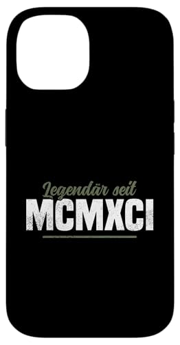 Lehrer Must Have MCMXCI Jahrgang 1991 Party Geschichtslehrer Hülle für iPhone 14 von Geschichtslehrer Geschenk & Lehrer Must Have