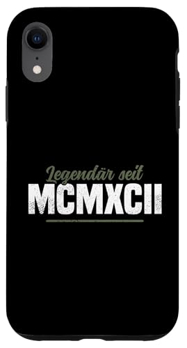 Lehrer Must Have MCMXCII Jahrgang 1992 Geschichtslehrer Hülle für iPhone XR Lehrer Must Have MCMXCII Jahrgang 1992 Geschichtslehrer Hülle für iPhone XR von Geschichtslehrer Geschenk & Lehrer Must Have