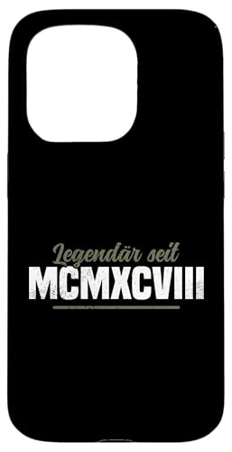 Lehrer Must Have MCMXCVIII Jahrgang 1998 Geschichtslehrer Hülle für iPhone 15 Pro Lehrer Must Have MCMXCVIII Jahrgang 1998 Geschichtslehrer Hülle für iPhone 15 Pro von Geschichtslehrer Geschenk & Lehrer Must Have