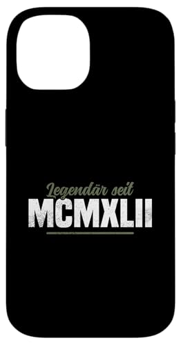 Lehrer Must Have MCMXLII Jahrgang 1942 Geschichtslehrer Hülle für iPhone 14 von Geschichtslehrer Geschenk & Lehrer Must Have