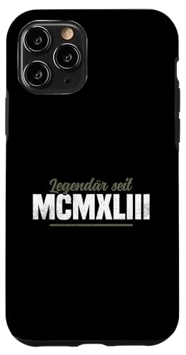 Lehrer Must Have MCMXLIII Jahrgang 1943 Geschichtslehrer Hülle für iPhone 11 Pro von Geschichtslehrer Geschenk & Lehrer Must Have