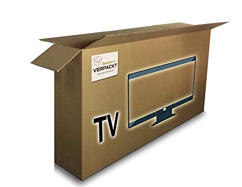 TV Karton bis 70" (1773x240x960mm Innenmaß) stabil von Geschickt Verpackt